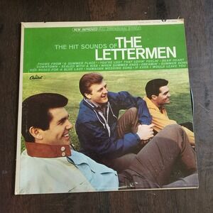 The Hit Sounds of The Lettermen Vinyl Record LP Capitol Records ST 2359 Stereo‎